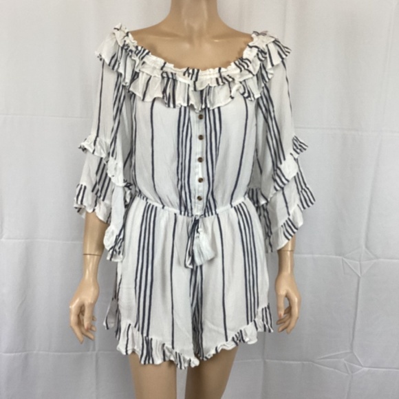 American Eagle‎ Outfitters off shoulders romper size Medium - Picture 6 of 7